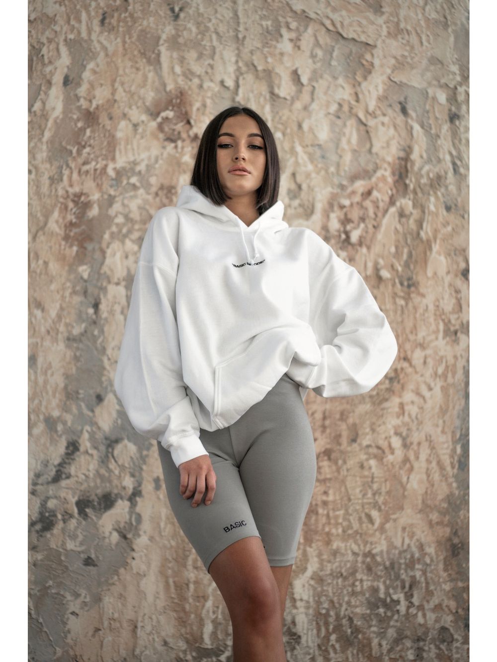 BASIC HOODIE WHITE